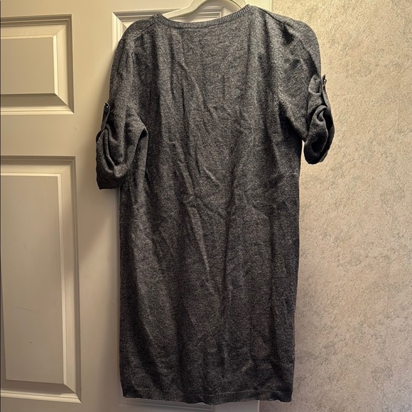 BCBG MAXAZARIA Gray Zippered Tunic Dress - Picture 7 of 7